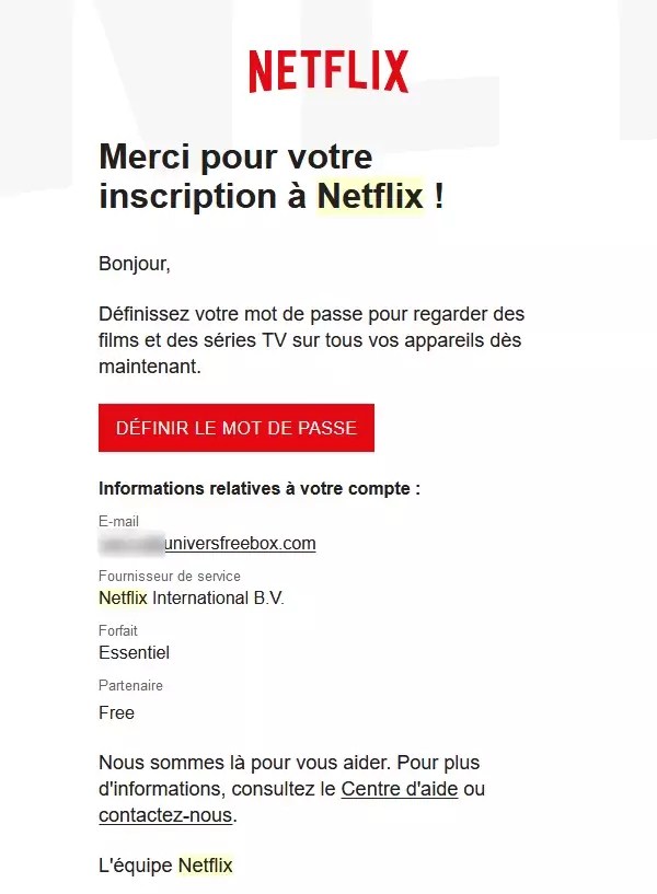 Tuto Comment activer ou modifier votre abonnement Netflix inclus dans